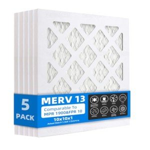 Chenzhit 5-Pack MERV 13 Furnace Air Filters