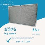 Washable MERV 8 Electrostatic Air Filter 10"x10"x1