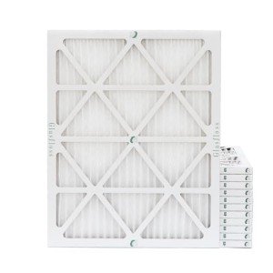 Glasfloss 16x20x1 MERV 10 Air Filters, 12-Pack
