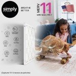 MervFilters 10x10x1 MERV 11 Air Filter Pack