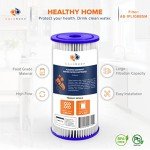 Aquaboon 5 Micron Pleated Sediment Filter - 4-Pack