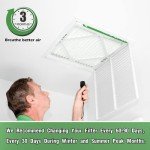 Durable 16x16x2 MERV 8 Air Filters, 4 Pack