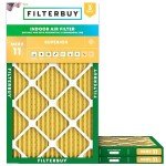 12x24x1 MERV 11 Allergen Air Filter Pack