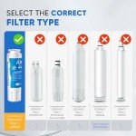 PUREPLUS UKF8001 Water Filter Replacement - 3 Pack