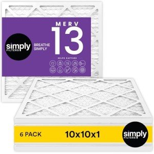 Simply Filters 10x10 MERV 13 Air Filter Pack