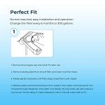 Crystala UKF8001 Compatible Water Filter Replacement Pack