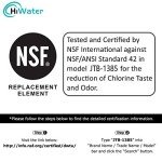 HiWater NSF/ANSI-42 Refrigerator Water Filter 3-Pack