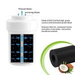 HiWater NSF/ANSI-42 Refrigerator Water Filter 3-Pack