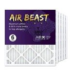 AIRx 18x20x1 MERV 11 Pleated Air Filters - 6 Pack