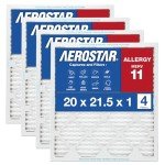 Aerostar MERV 11 Pleated Air Filters - Box of 4