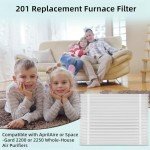 FURCIELOS 2-Pack Replacement Filter for Aprilaire 2200