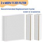2-Pack Replacement Filters for Aprilaire & Lennox Air Purifiers