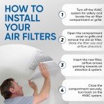 Glasfloss MERV 10 Pleated Air Filters Box of 6