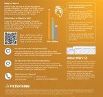 18x24x1 MERV 13 Pleated Air Filters - 4 Pack