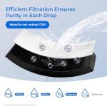 Waterdrop EDR1RXD1 Refrigerator Water Filter - 2 Pack
