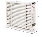 Honeywell 20x25x4 Air Filter Replacement - MERV 13 (2 Pack)