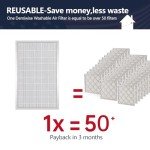 Demiwise 16x25x4 Washable Electrostatic Air Filter