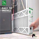 EconoHome 16x25x4 Pleated Air Filter, MERV 11