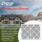 16x20x4 MERV 11 Pleated Furnace Filters Pack of 4