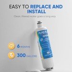 Pureplus Bosch Refrigerator Water Filter Replacement - 3 Pack