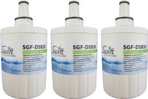 Swift Green Compatible Refrigerator Water Filter 3-Pack