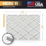 BNX TruFilter 18x24x1 MERV 11 Air Filters - Pack of 6