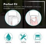 ICEPURE NSF/ANSI Certified Refrigerator Water Filter 3-Pack