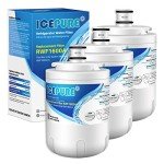 ICEPURE UKF7003 Water Filter Replacement 3-Pack