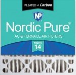 Nordic Pure 20x20x5 MERV 14+ Carbon Filter
