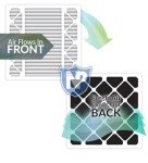 Nordic Pure 20x20x5 MERV 14+ Carbon Filter