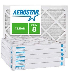 Aerostar 16x24x2 MERV 8 Pleated Air Filters