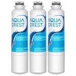 Aqua Crest Samsung Refrigerator Water Filter - 3 Pack