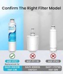 Aqua Crest Samsung Refrigerator Water Filter - 3 Pack