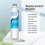 Aqua Crest Samsung Refrigerator Water Filter - 3 Pack