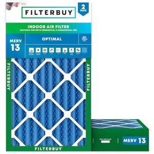 14x30x4 MERV 13 Pleated Air Filters (2-Pack)