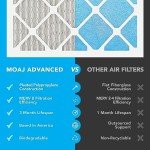 14x18x1 MERV 8 Air Filters 4-Pack