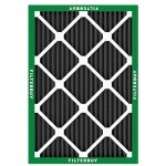 Filterbuy 16x18x1 MERV 8 Odor Eliminator Filters