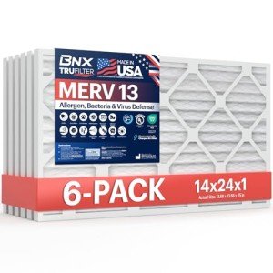 BNX TruFilter MERV 13 HVAC Filters (6-Pack)