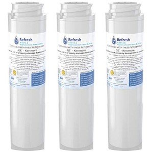 Refresh Refrigerator Water Filter for GE & Kenmore (3 Pack)