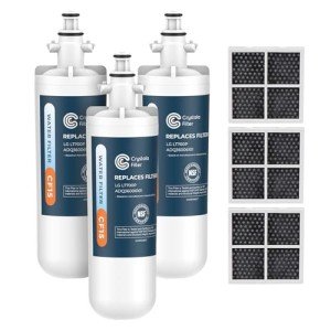 Crystala Replacement Filters for LG and Kenmore - 3 Pack