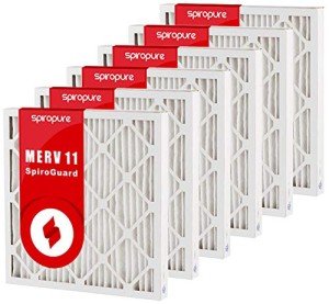 SpiroPure MERV 11 Geothermal Air Filters (6 Pack)