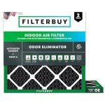 25x25 Air Filter MERV 8 Odor Eliminator (2-Pack)