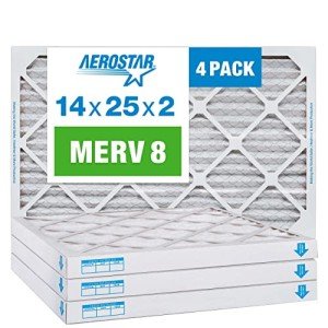 Aerostar MERV 8 Pleated Air Filters 4-Pack