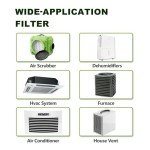 14x14x1 MERV 8 AC Air Filters, 4-Pack