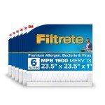 Filtrete MERV 13 Electrostatic Air Filters, 6-Pack