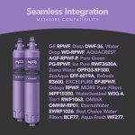 MOAJ GE RPWF Water Filter 2-Pack - NSF42 Certified
