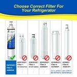 EXCELPURE 4396508 Refrigerator Water Filter 4-Pack