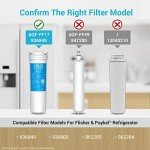 Aqua Crest Refrigerator Water Filter Replacement Pack of 3