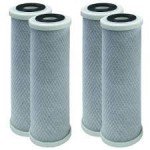 4 Pack Carbon Block Water Filter Cartridges