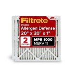 Filtrete 20x20 Air Filter, MERV 11, 2-Pack